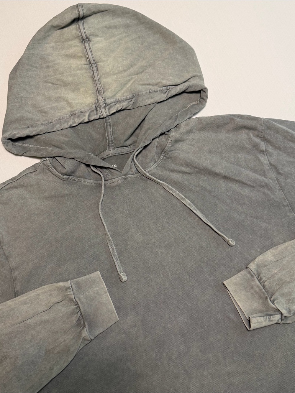 Katin Shirt Hoodie Men L SLIM Custom Dyed Lightweight Artist Cali Surf Beach